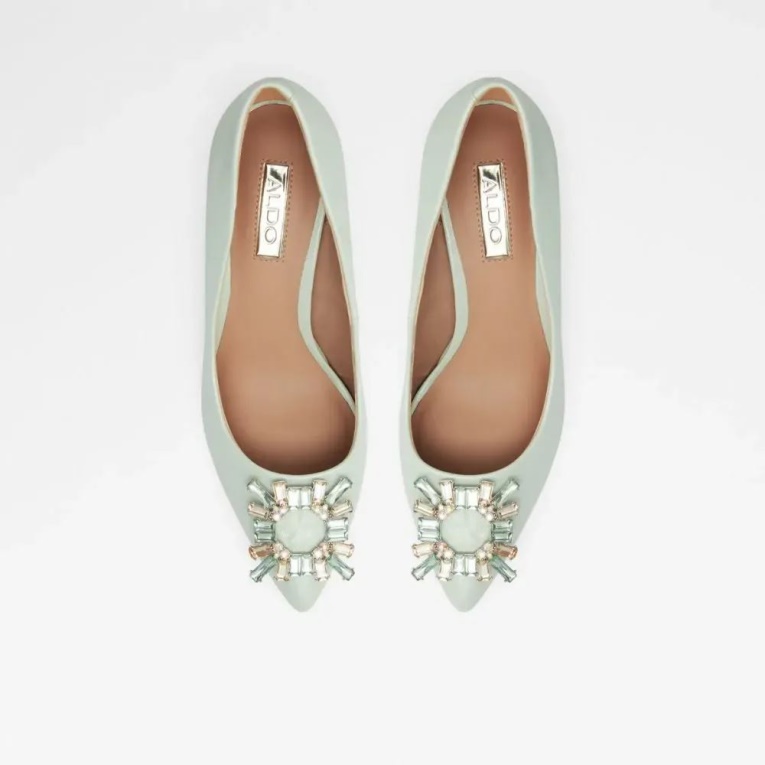 Verde Claro Mahara Zapatos De Tacón Medio De Mujer Moda Aldo