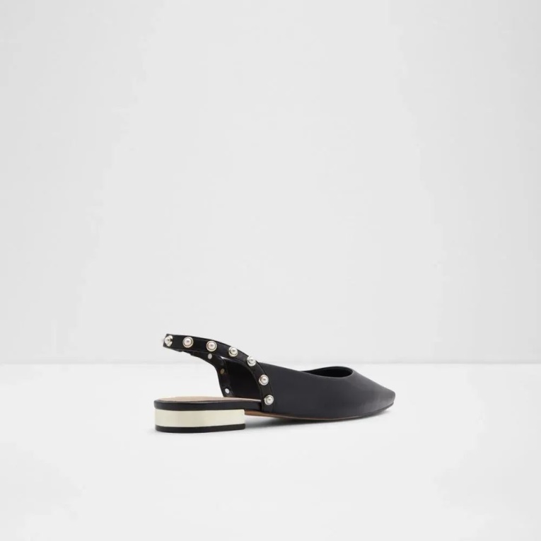 Mayllan Bailarina Plana De Mujer Con Tacón Abierto Fashion Aldo Negro