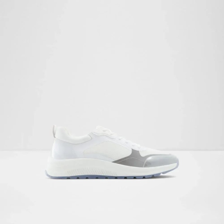 Zapatilla De Deporte Con Cordones Para Hombre Aldo Mellowa Blanca De Moda