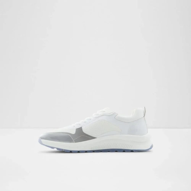 Zapatilla De Deporte Con Cordones Para Hombre Aldo Mellowa Blanca De Moda