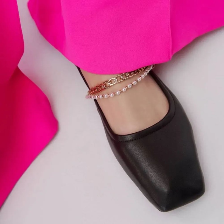 Aldo Miralethiel Bailarina Mujer Flat Negro Moda