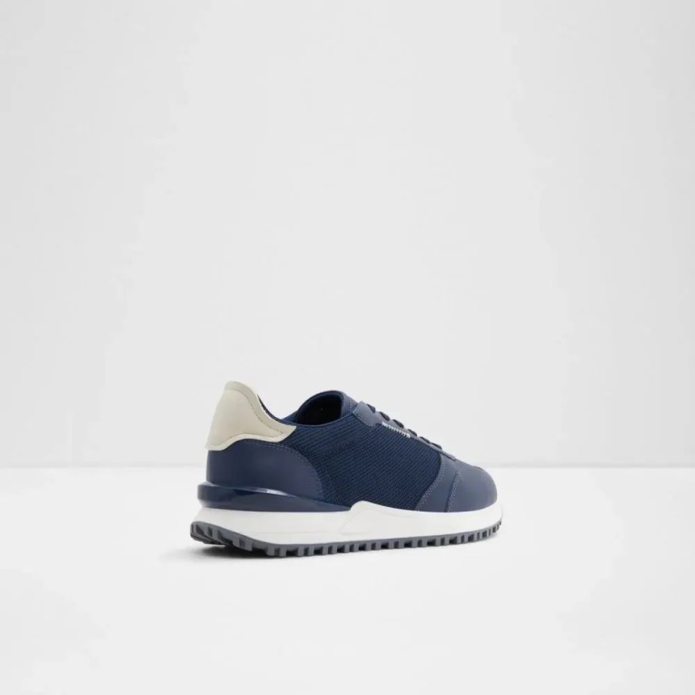 Zapatilla De Deporte Baja Para Hombre Aldo Mintwood Azul Marino A La Moda