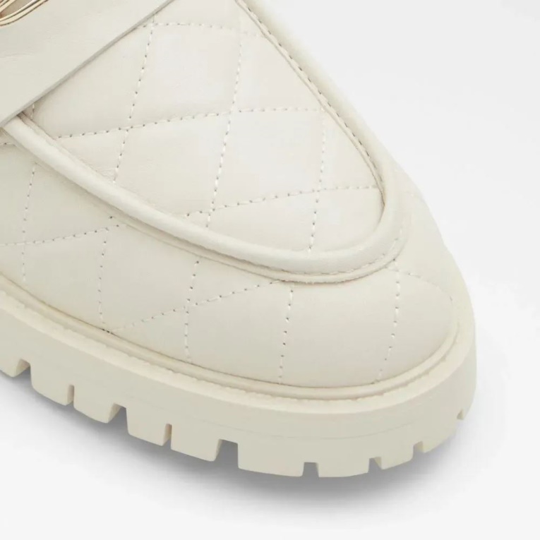 Mocasín Con Suela Acolchada De Mujer De Aldo Moxy, Blanco