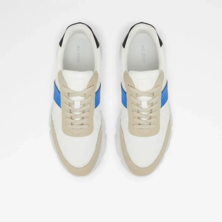 Moda Blanco/azul Marino Murvaise Hombre Jogger Zapatilla Deportiva Aldo