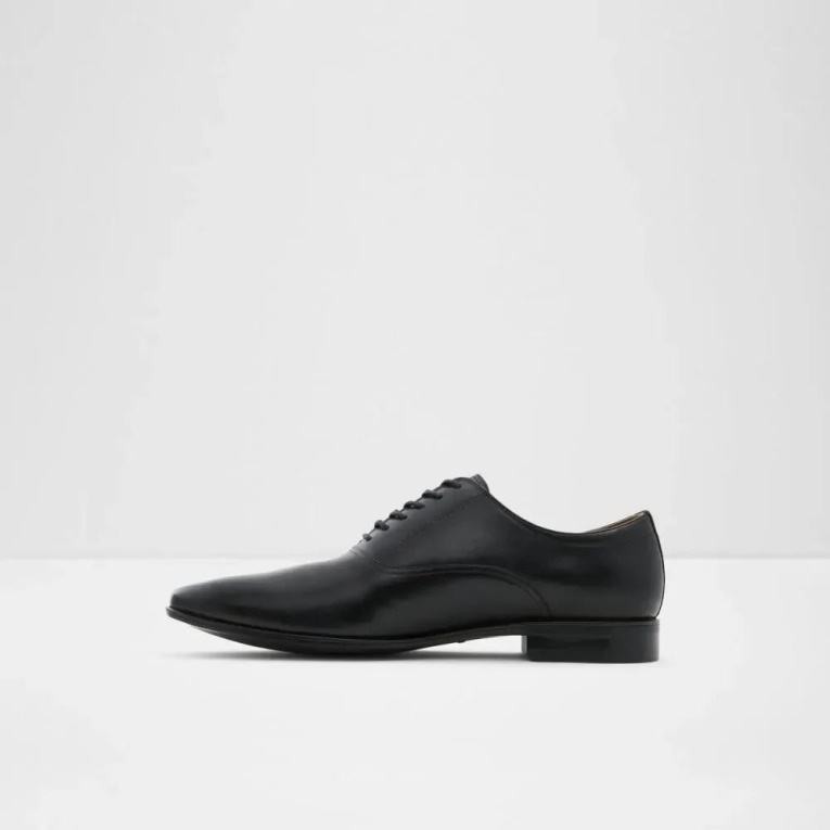 Zapatos Oxford Con Cordones Para Hombre En Negro Nathon De Aldo Fashion