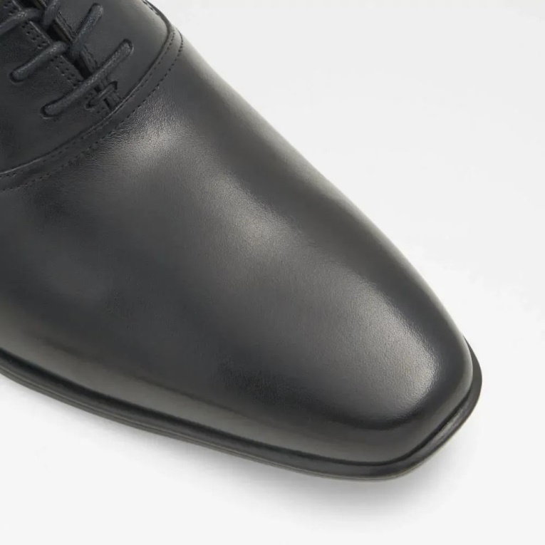 Zapatos Oxford Con Cordones Para Hombre En Negro Nathon De Aldo Fashion