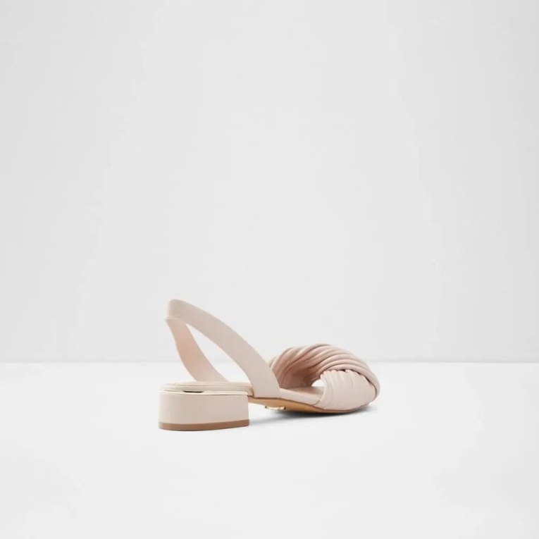 Sandalias De Mujer Con Tacón Cuadrado Bajo Aldo Nabila Rosa Claro Moda