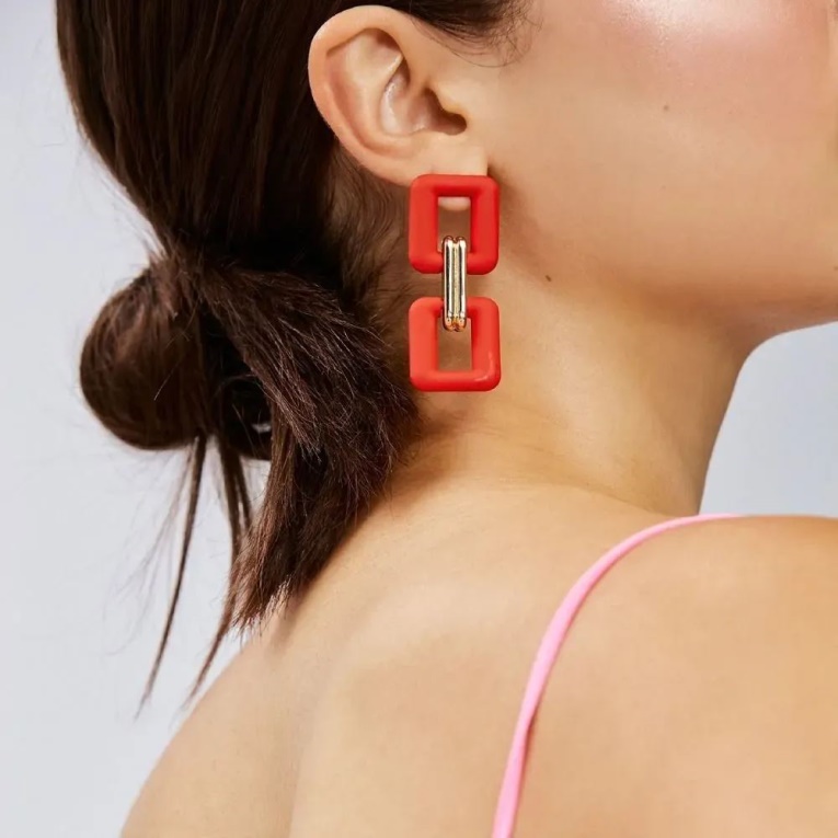 Rojo Nalah Mujer Accesorios Pendiente Aldo Moda