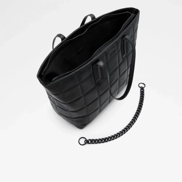 Bolso De Mano De Mujer Aldo Oberble De Otro Color Negro A La Moda