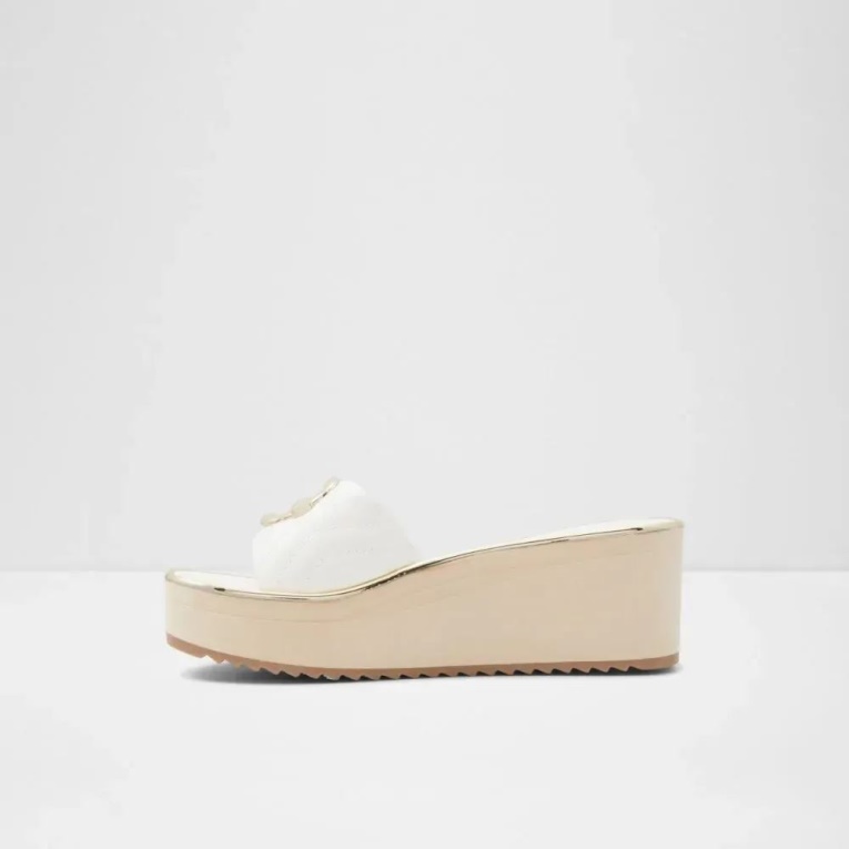 Sandalia De Playa Tobogán De Mujer Onayllan De Aldo Other-white De Moda