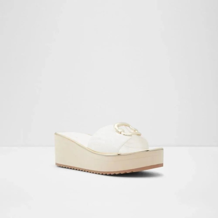 Sandalia De Playa Tobogán De Mujer Onayllan De Aldo Other-white De Moda