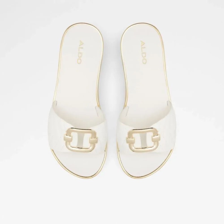 Sandalia De Playa Tobogán De Mujer Onayllan De Aldo Other-white De Moda