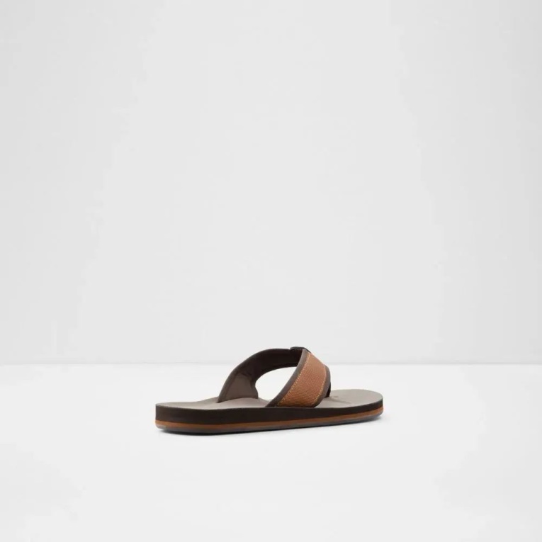 Sandalia Sin Cordones Para Hombre De Aldo Fashion Coñac Orest