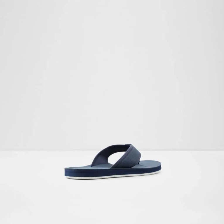Aldo Fashion Orest - Sandalias De Tiras Para Hombre, Color Azul Marino