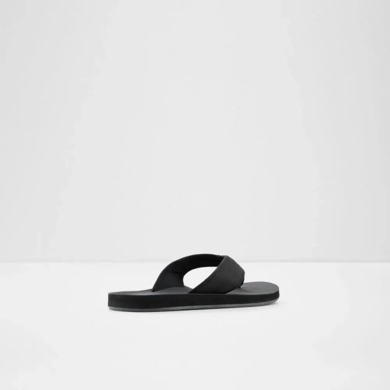 Aldo Orest Slip-on Thong Sandalia Hombre Negro Moda