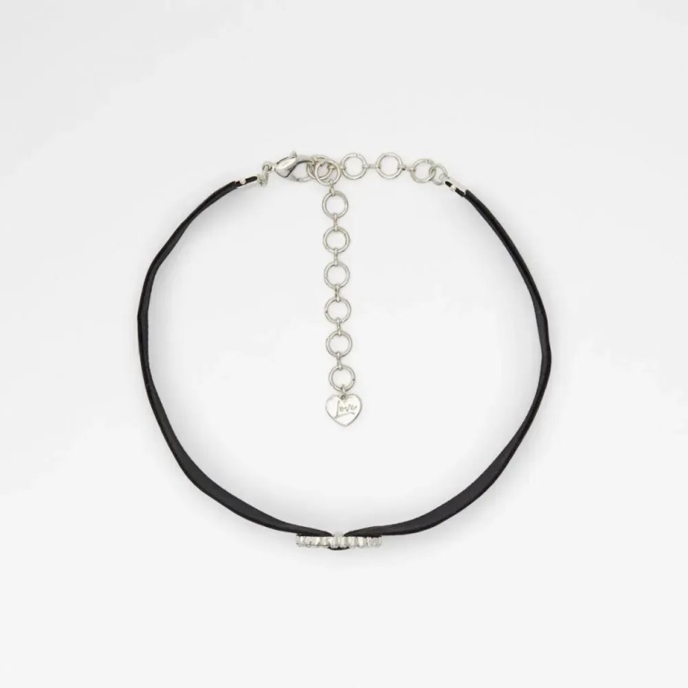 Aldo Fashion Pallas Mujer Accesorios Collar Negro/plata Multi