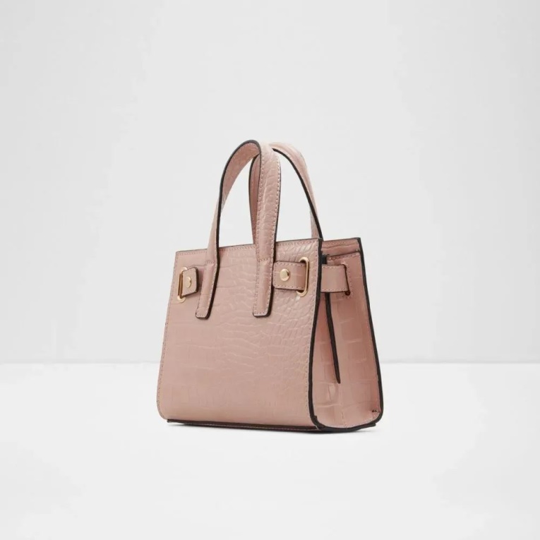 Posa Bolso De Mano De Mujer Satchel Rosa Claro Aldo Fashion