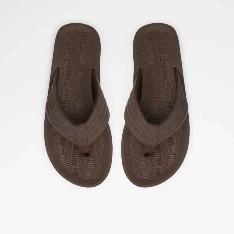 Sandalia Sin Cordones Proicien Marrón Oscuro De Moda Para Hombre Aldo