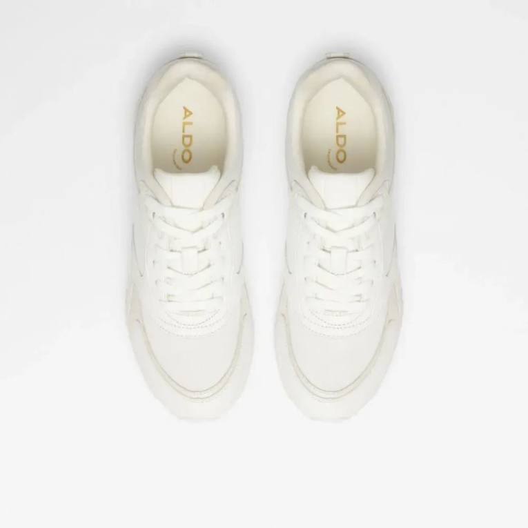 Jogger De Mujer Con Cordones De Praylian Moda Blanco Aldo
