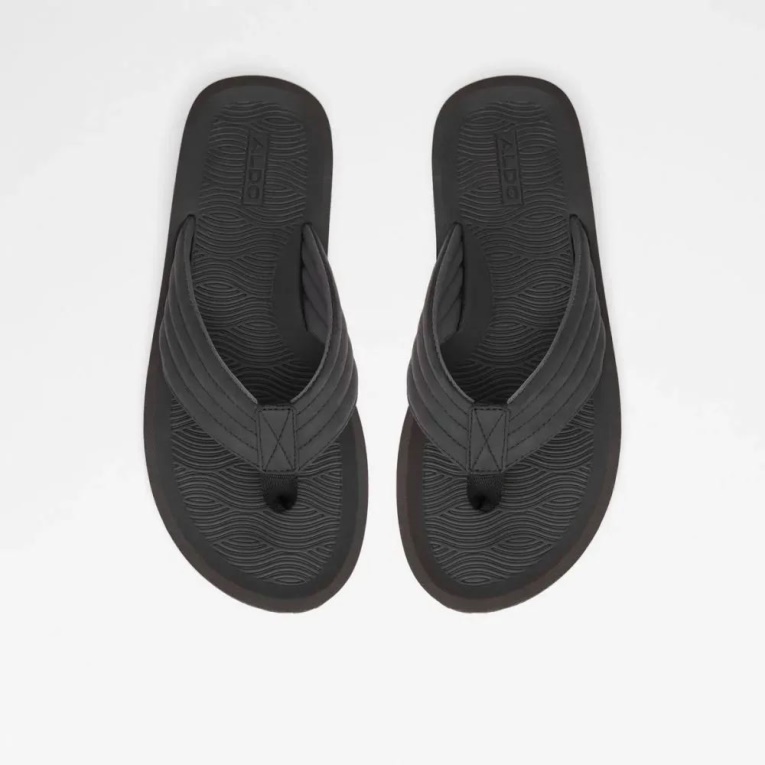 Proicien Sandalia De Dedo Plana De Hombre Moda Negro Aldo