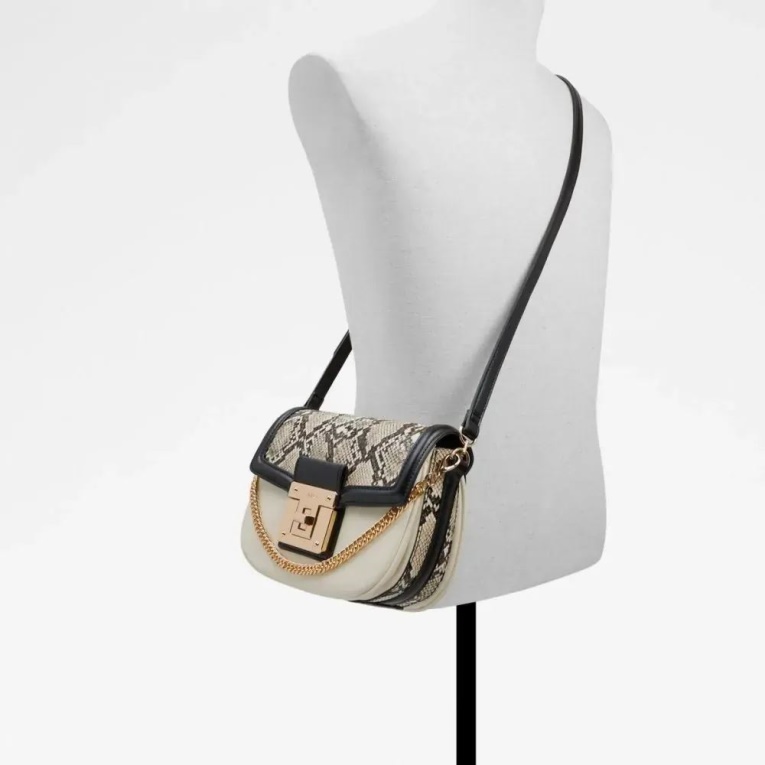 Qerramas Bolso De Mujer Saddle Fashion Aldo Bone Multi