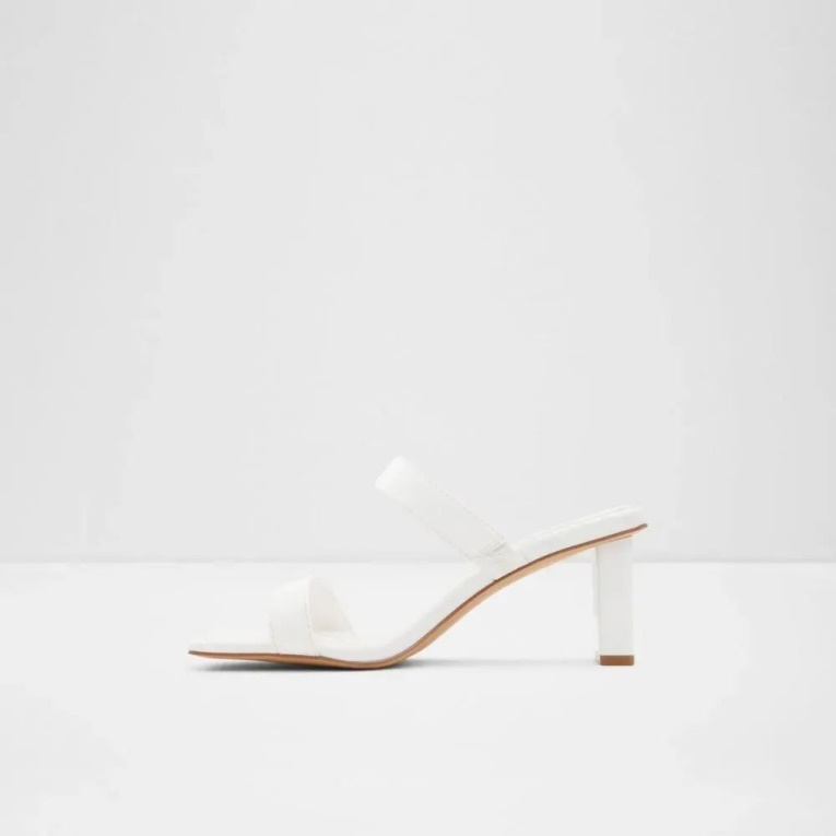 Ranalassi Sandalia De Mujer Con Tacón En Bloque Moda Aldo Otro Blanco