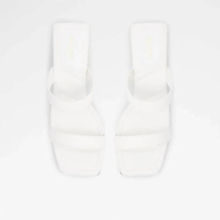 Ranalassi Sandalia De Mujer Con Tacón En Bloque Moda Aldo Otro Blanco