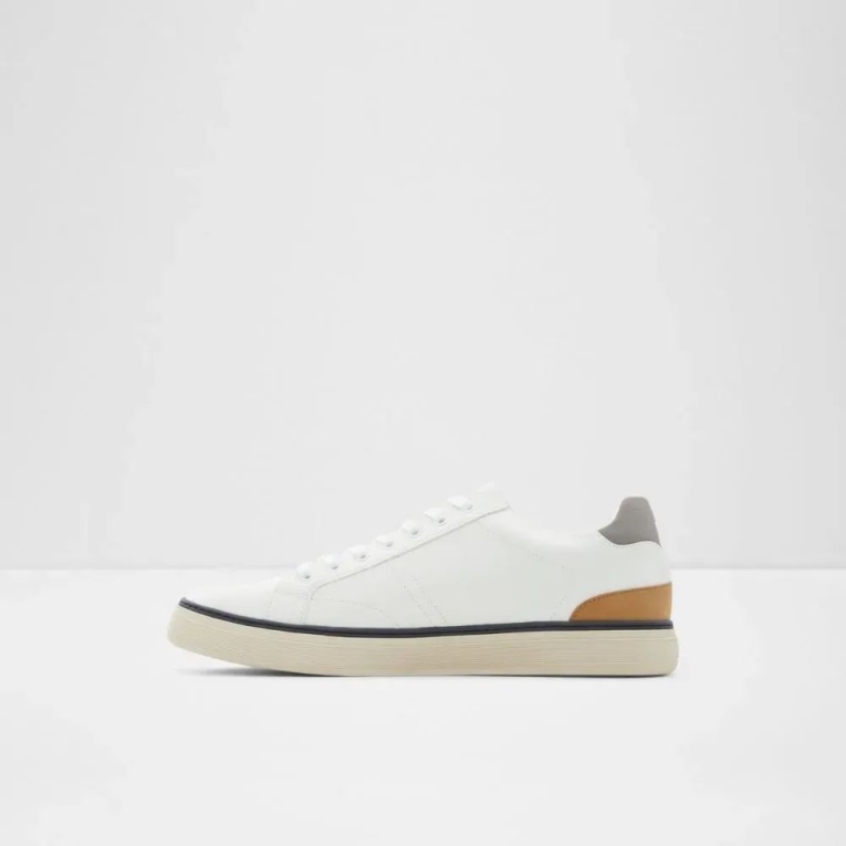 Zapatillas De Deporte Bajas Para Hombre Rex De Otro Color Blanco De Moda Aldo