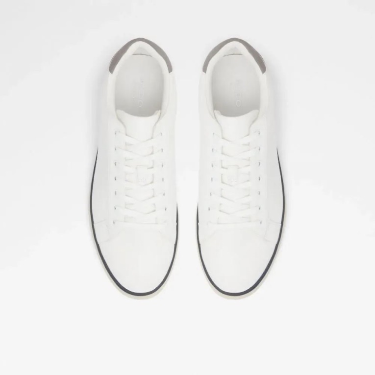 Zapatillas De Deporte Bajas Para Hombre Rex De Otro Color Blanco De Moda Aldo