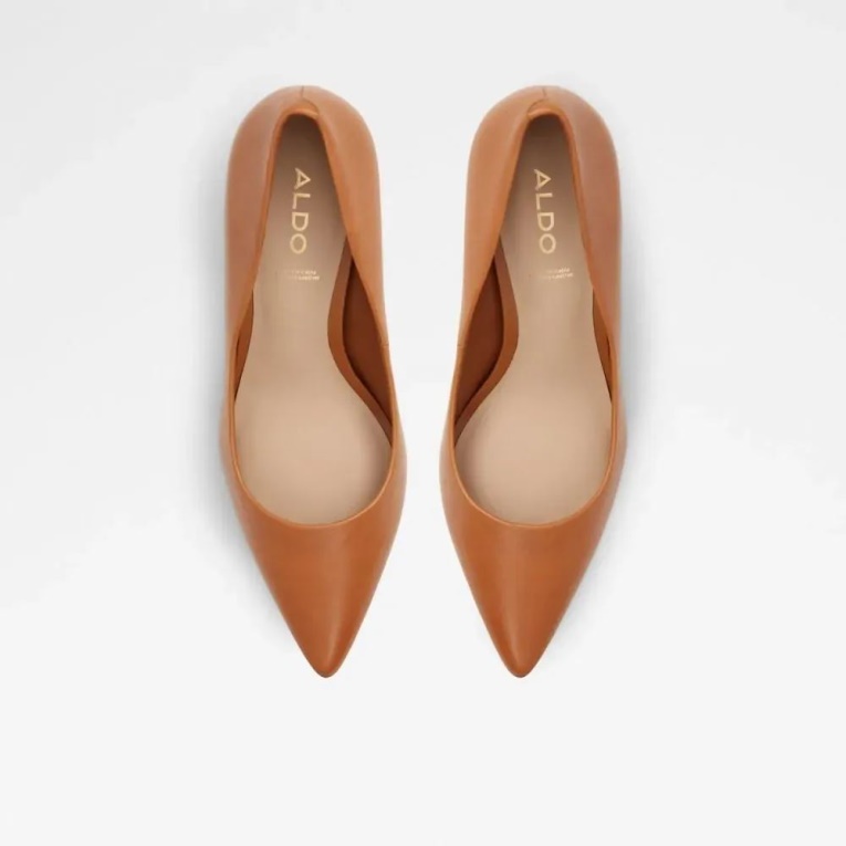 Zapatos De Salón De Mujer Con Tacón Medio Sereniti En Marrón Medio De Aldo