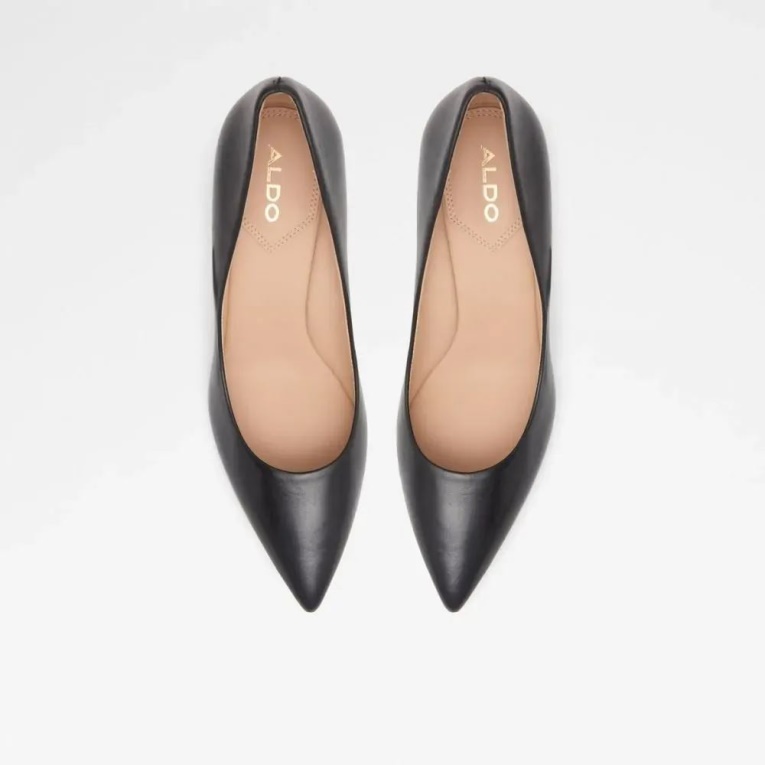 Zapato De Salón Con Tacón Novedoso De Mujer Aldo Seirith Negro De Moda