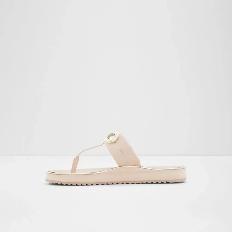 Rosa Claro Searene Sandalia De Playa De Mujer Moda Aldo