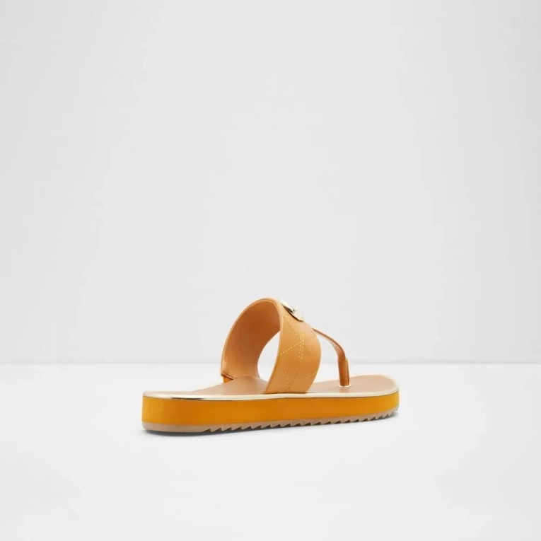 Amarillo Medio Searene Mujer Sandalia De Playa Con Tiras Moda Aldo