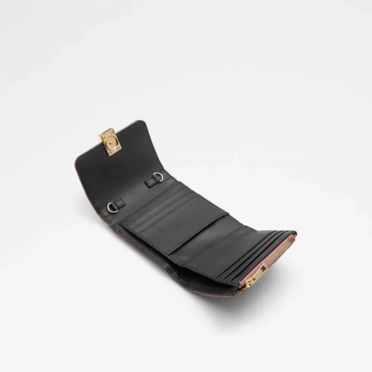 Aldo Otro Marrón Moda Sianad Bolso De Mano De Mujer Cartera Con Cadena