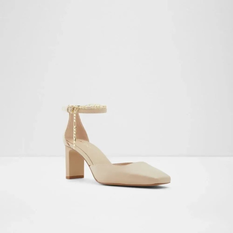 Bone Softie Mujer Correa En El Tobillo Tacón De Bloque Medio Aldo Moda