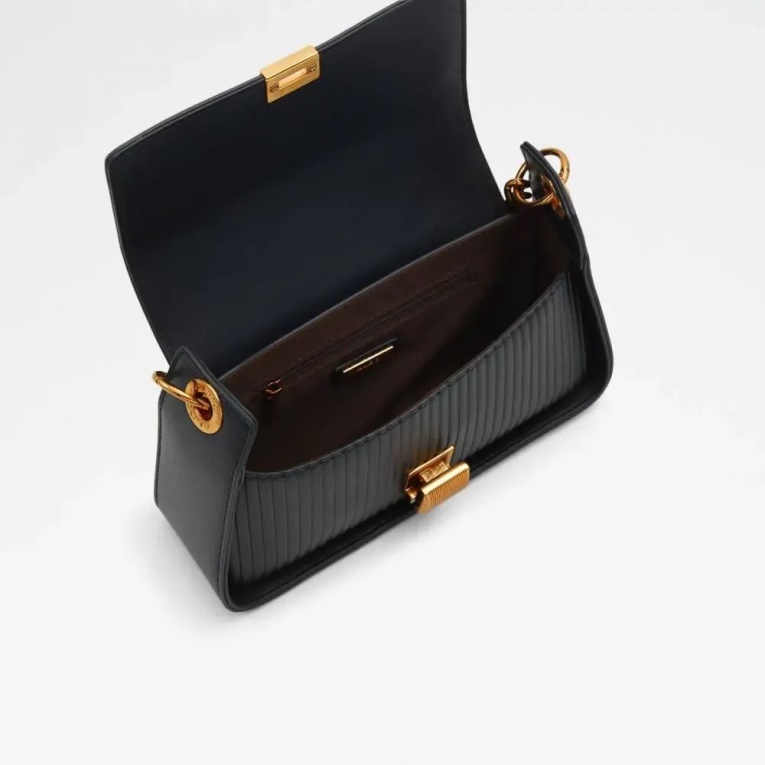 Moda Aldo Stria Mujer Bolso Bandolera Negro