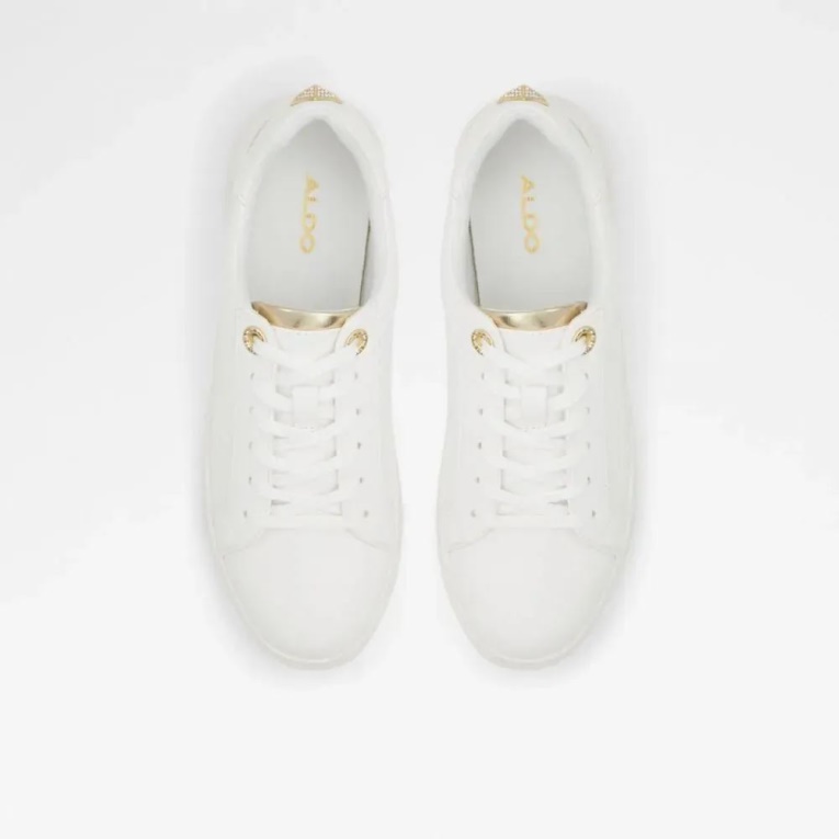 Blanco Fashion Aldo Stormy Zapatillas Bajas De Mujer