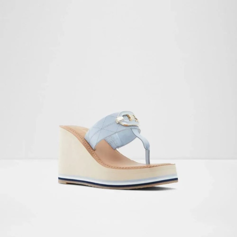 Sandalias De Playa Con Tira De Mujer Sunseek Azul Aldo Moda