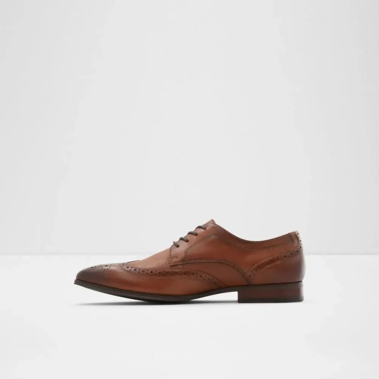Cognac Fashion Aldo Thiasien Zapato De Vestir Derby Para Hombre