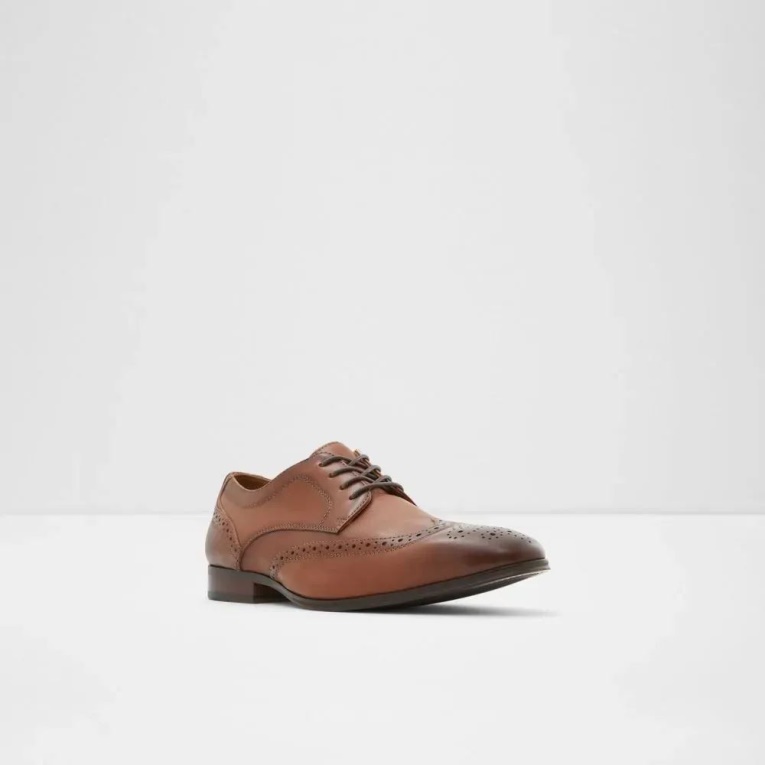 Cognac Fashion Aldo Thiasien Zapato De Vestir Derby Para Hombre