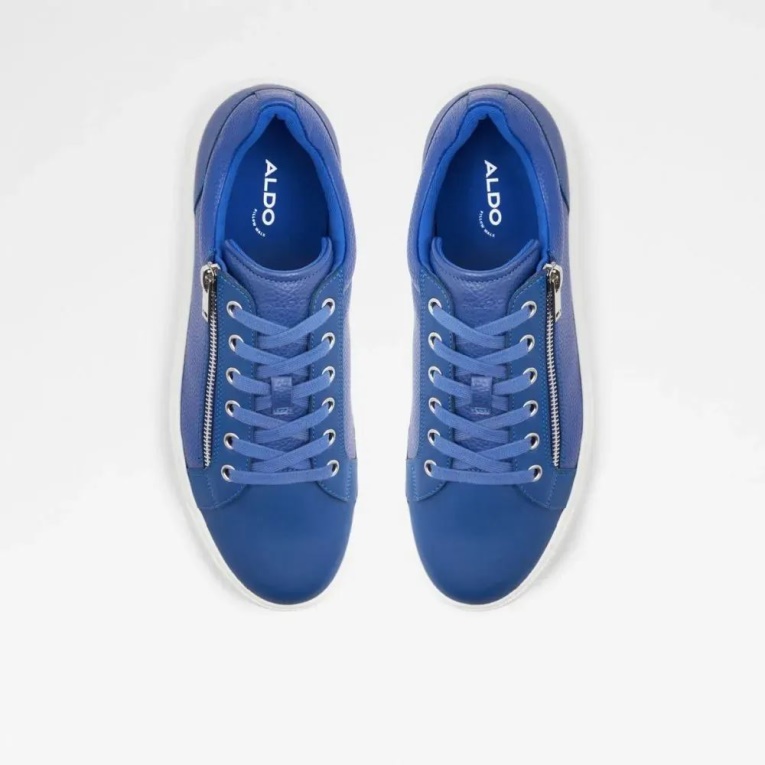Zapatillas Bajas De Hombre Theta Azul Medio Aldo De Moda