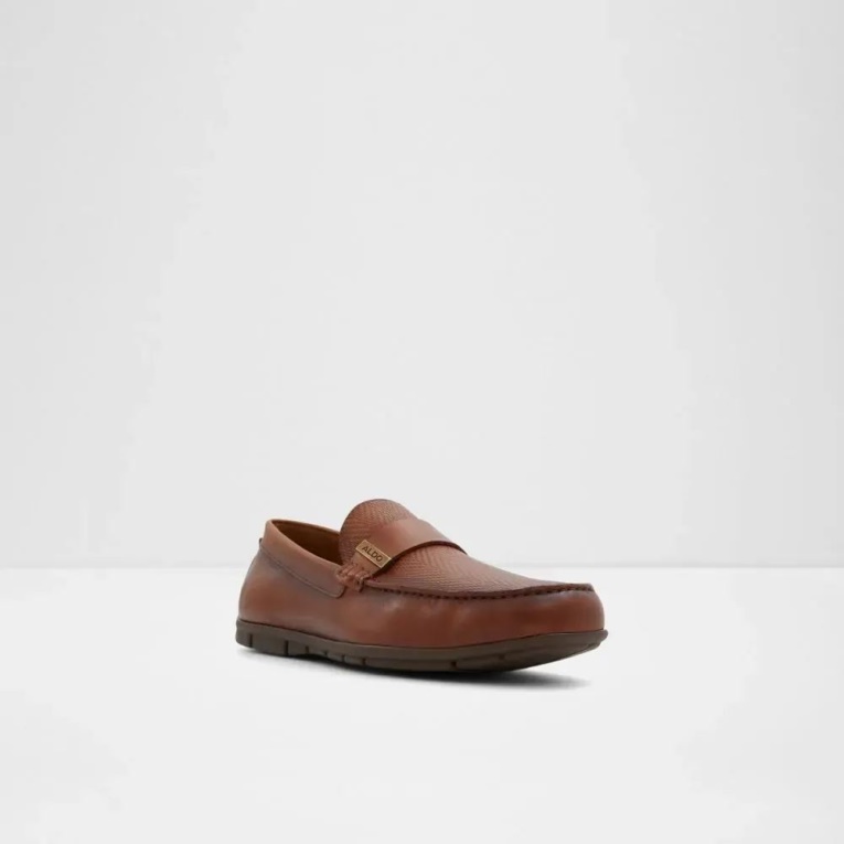 Zapato De Conducción Aldo Fashion Tourflex Para Hombre Coñac