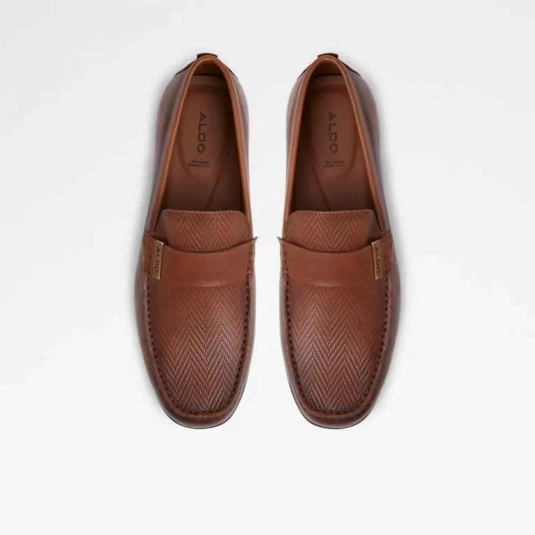 Zapato De Conducción Aldo Fashion Tourflex Para Hombre Coñac