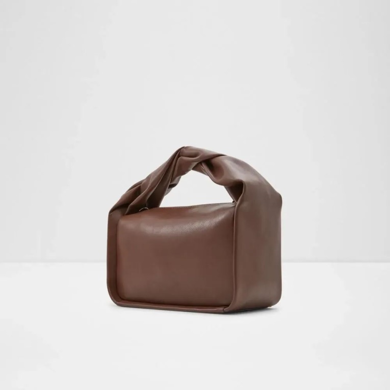 Bolso De Mano De Mujer Aldo Trylle Marrón Oscuro De Moda Bolso De Hombro