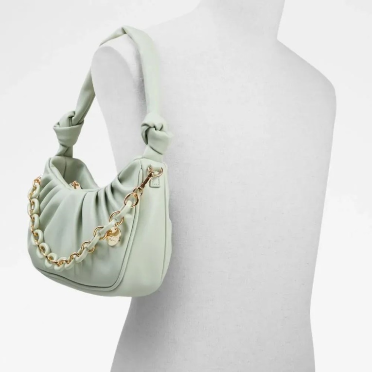 Bolso De Mano De Mujer Aldo Trea Verde Claro De Moda Bolso De Hombro