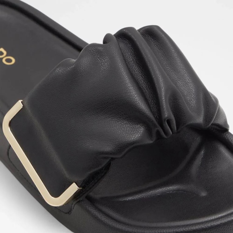 Aldo Fashion Tybus - Sandalias Para Mujer, Color Negro