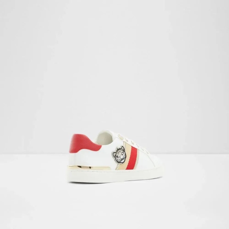 Zapatillas Bajas De Mujer Aldo Tyga De Otra Moda Blanca