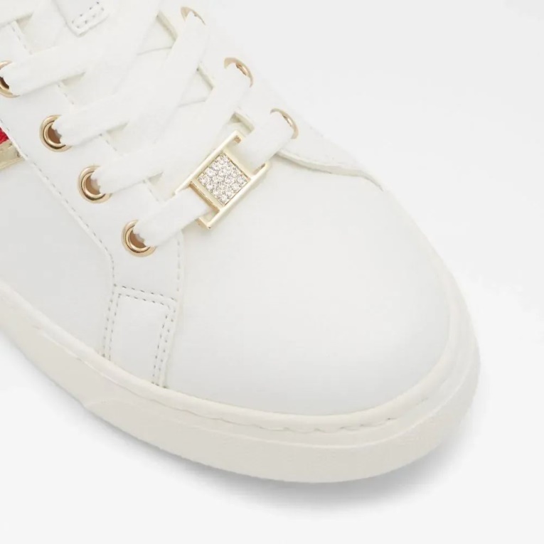 Zapatillas Bajas De Mujer Aldo Tyga De Otra Moda Blanca