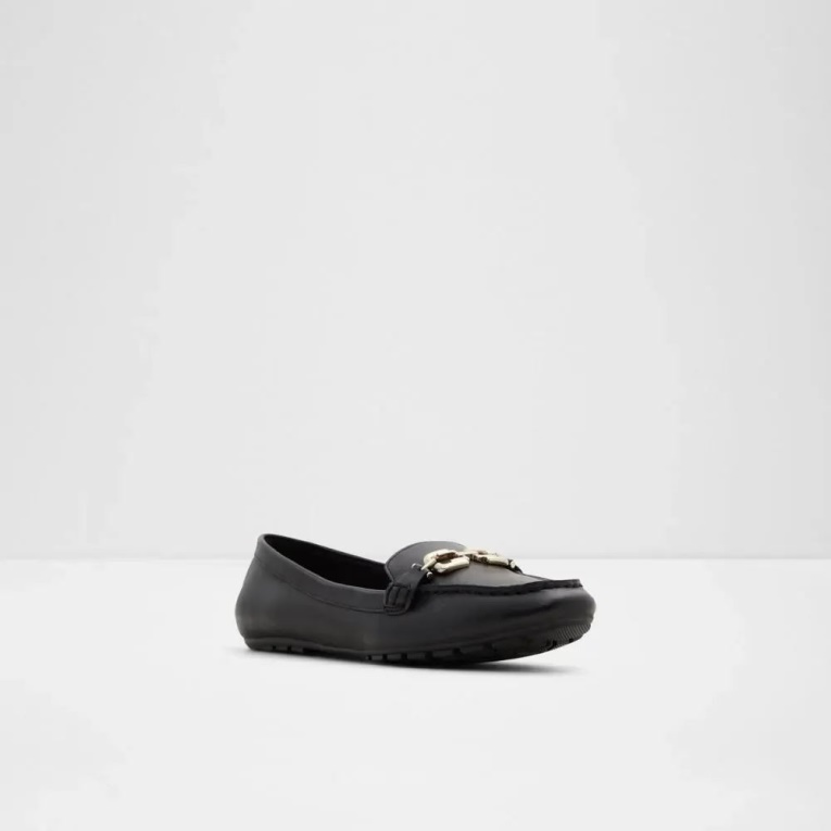 Negro Ularejan Mujer Slip On Driver Moda Aldo