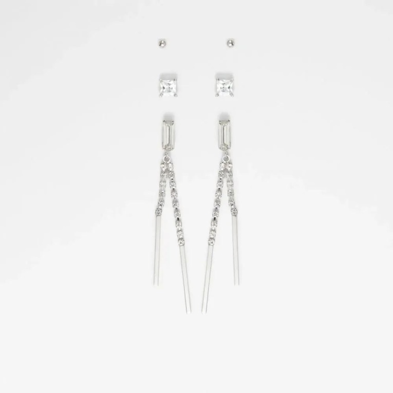 Umaeri Mujer Accesorios Pendientes Aldo Moda Plata/transparente Multi